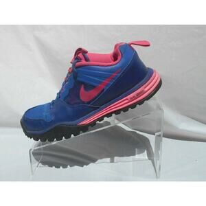 NIKE Dual Fusion Blue/Pink Walk Run Jog Sneakers 654855-464 Size US 6 EUR 36.5